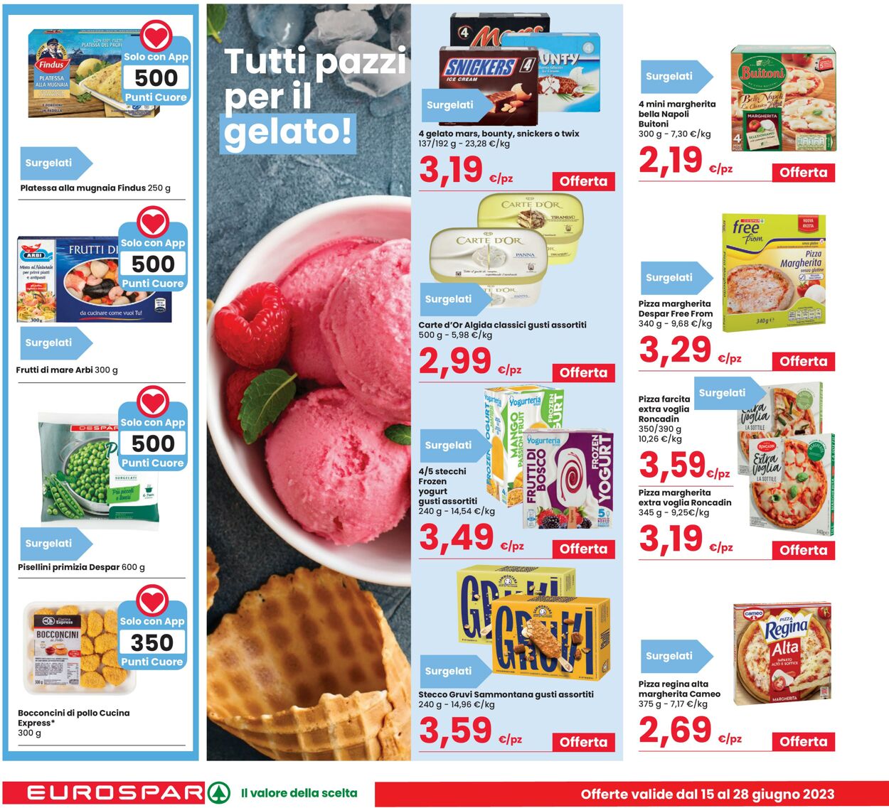 Volantino Eurospar 15.06.2023 - 28.06.2023