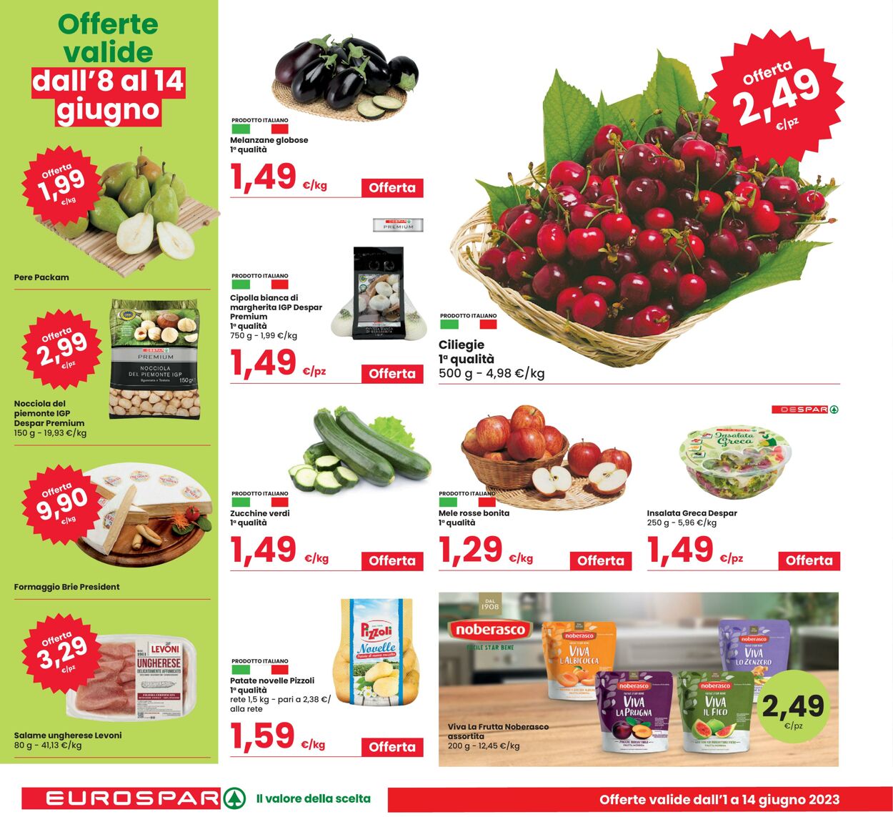 Volantino Eurospar 01.06.2023 - 14.06.2023