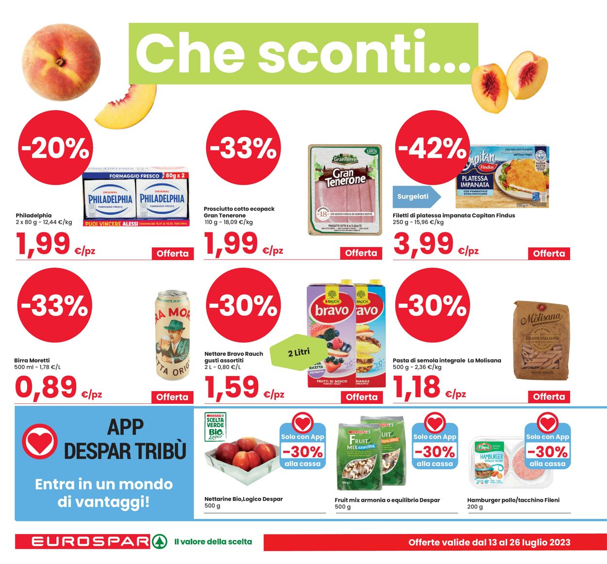 Volantino Eurospar 13.07.2023 - 26.07.2023