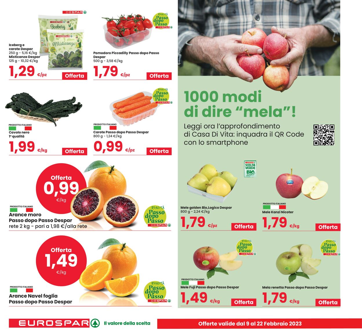 Volantino Eurospar 09.02.2023 - 22.02.2023