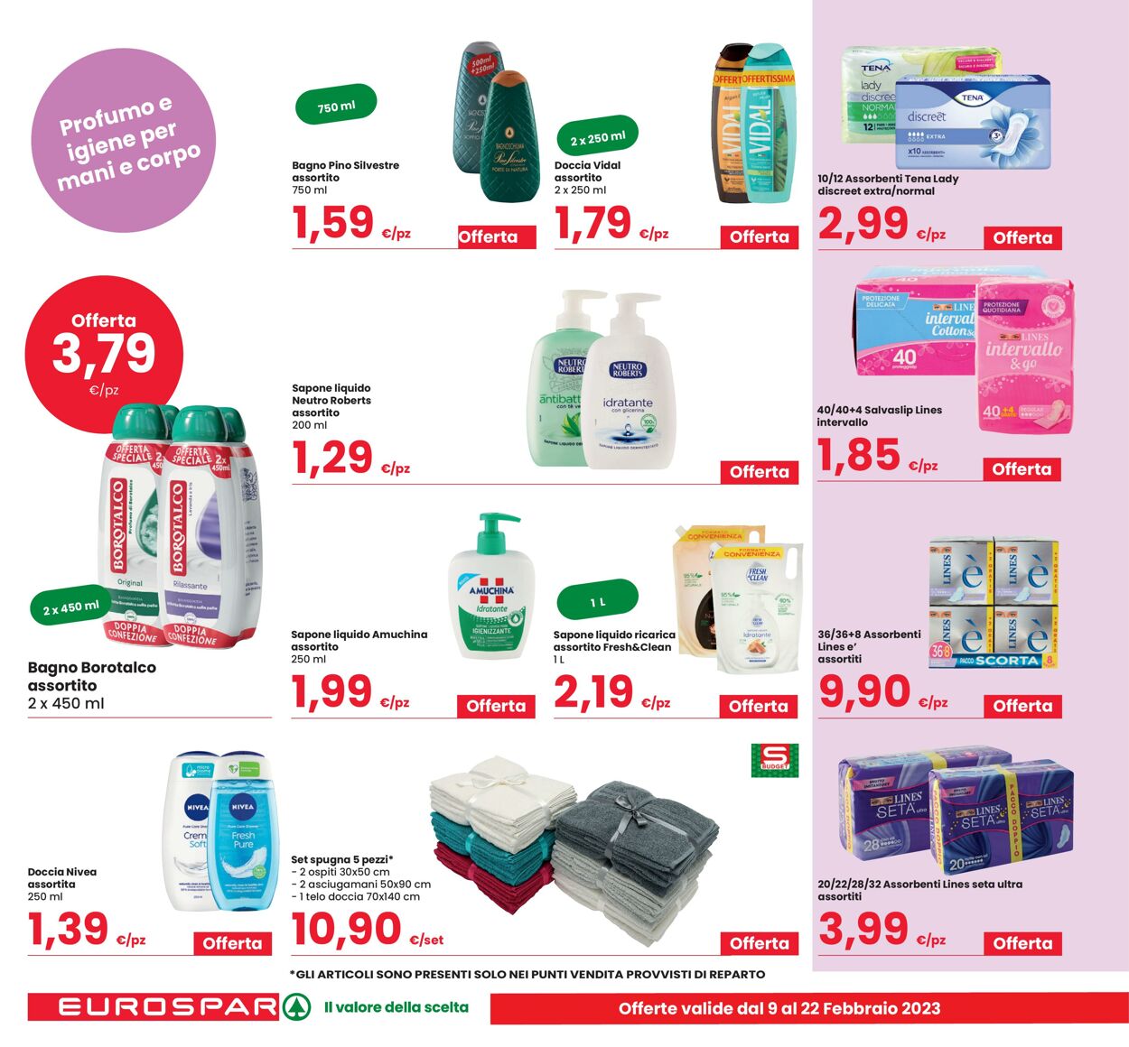 Volantino Eurospar 09.02.2023 - 22.02.2023