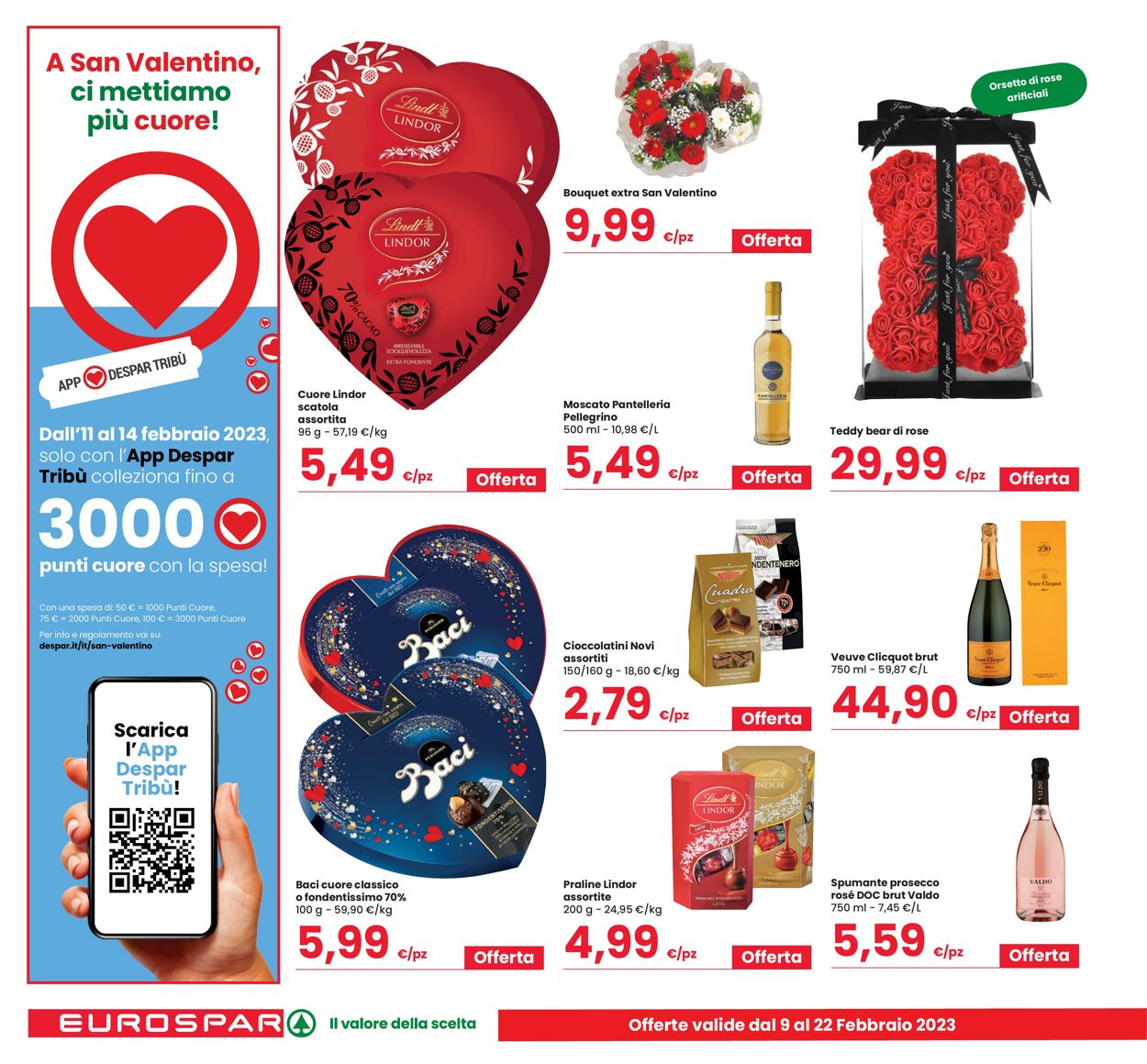 Volantino Eurospar 09.02.2023 - 22.02.2023