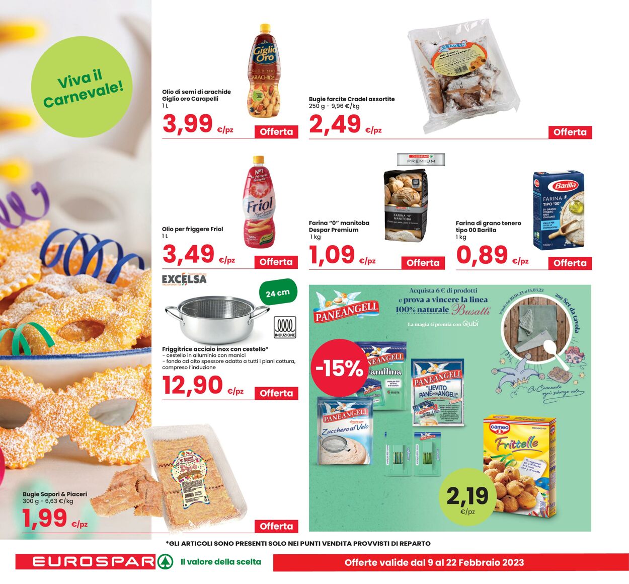 Volantino Eurospar 09.02.2023 - 22.02.2023