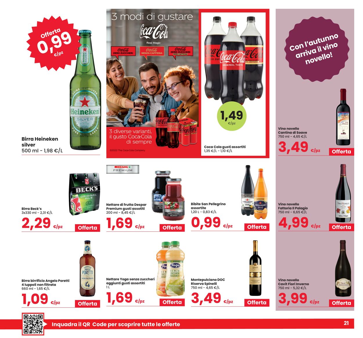 Volantino Eurospar 02.11.2023 - 15.11.2023