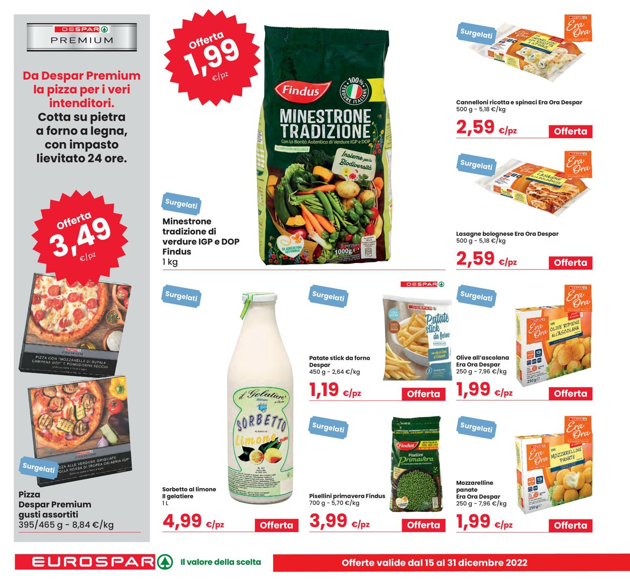 Volantino Eurospar 15.12.2022 - 31.12.2022