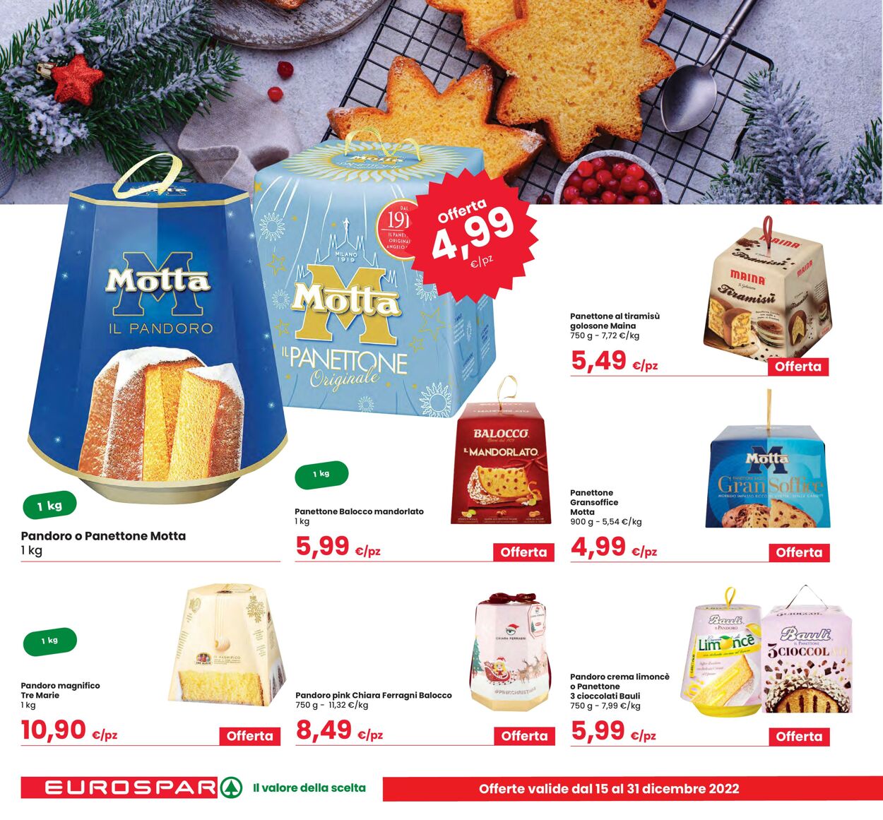 Volantino Eurospar 15.12.2022 - 31.12.2022