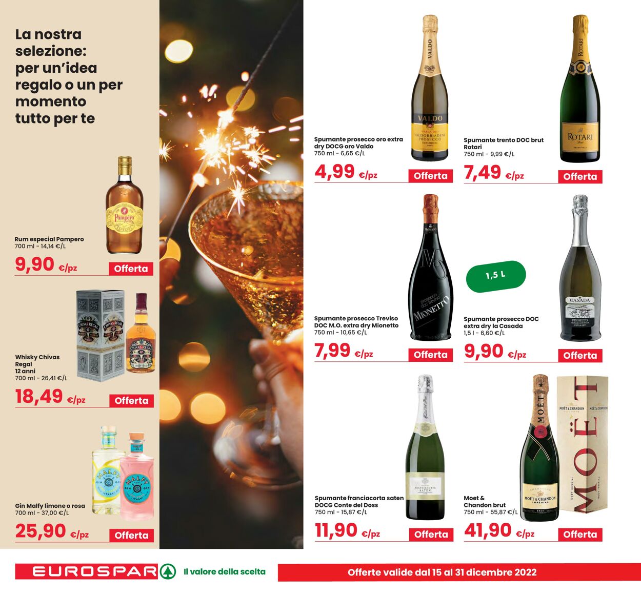 Volantino Eurospar 15.12.2022 - 31.12.2022