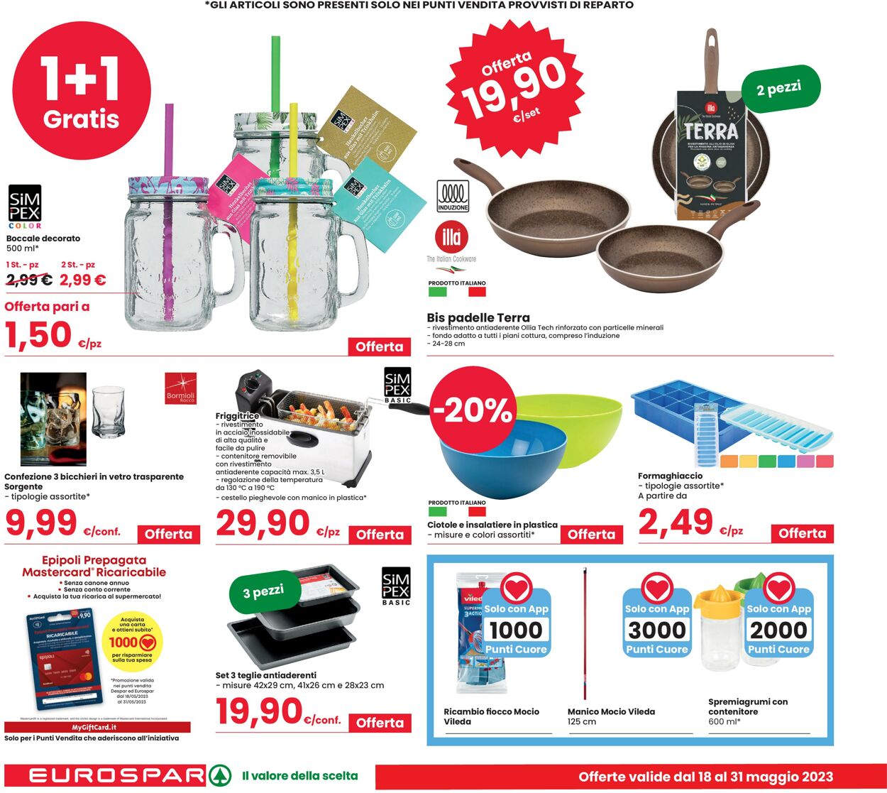 Volantino Eurospar 18.05.2023 - 31.05.2023