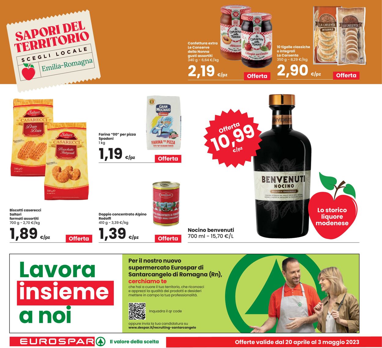 Volantino Eurospar 20.04.2023 - 03.05.2023