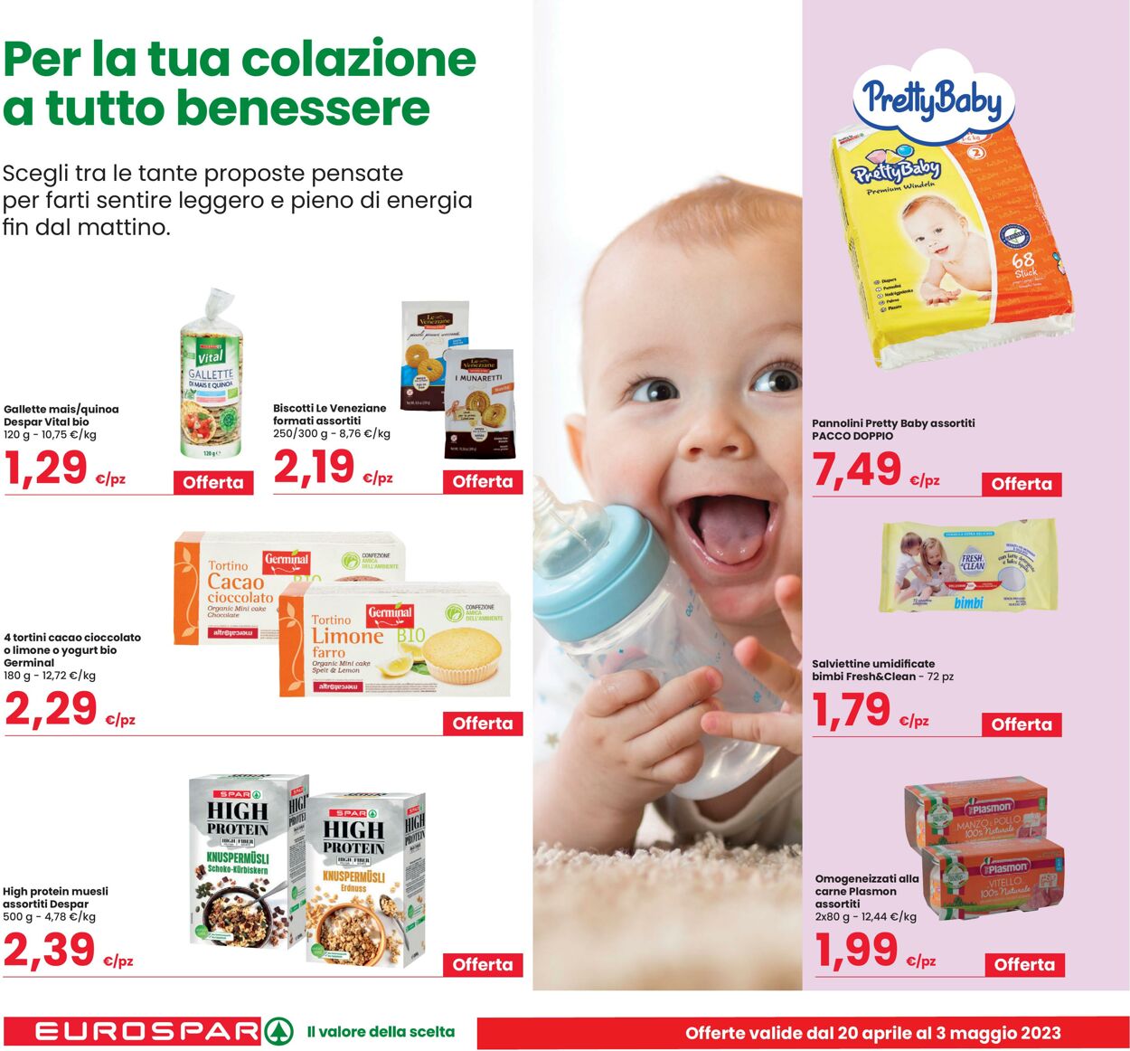 Volantino Eurospar 20.04.2023 - 03.05.2023