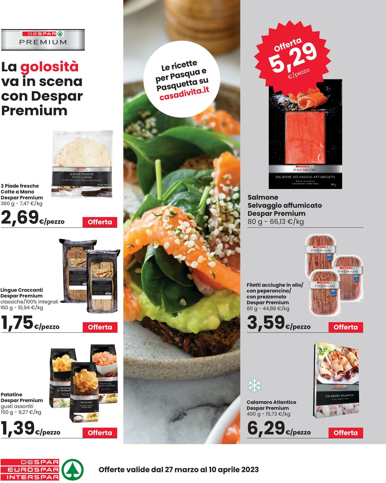 Volantino Eurospar 27.03.2023 - 10.04.2023