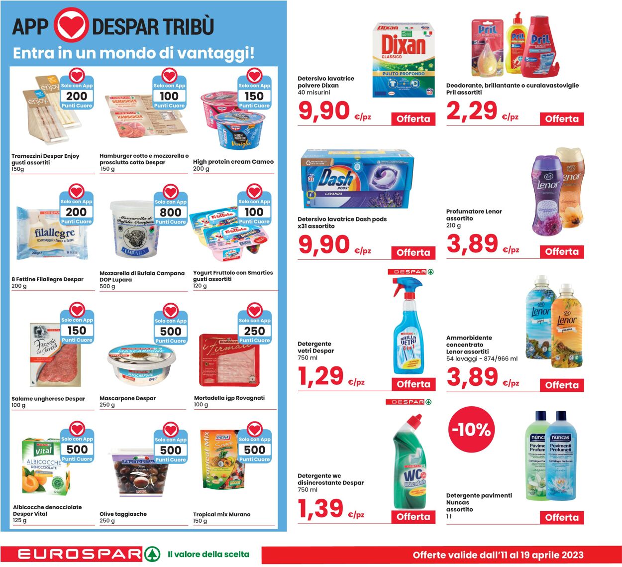 Volantino Eurospar 11.04.2023 - 19.04.2023