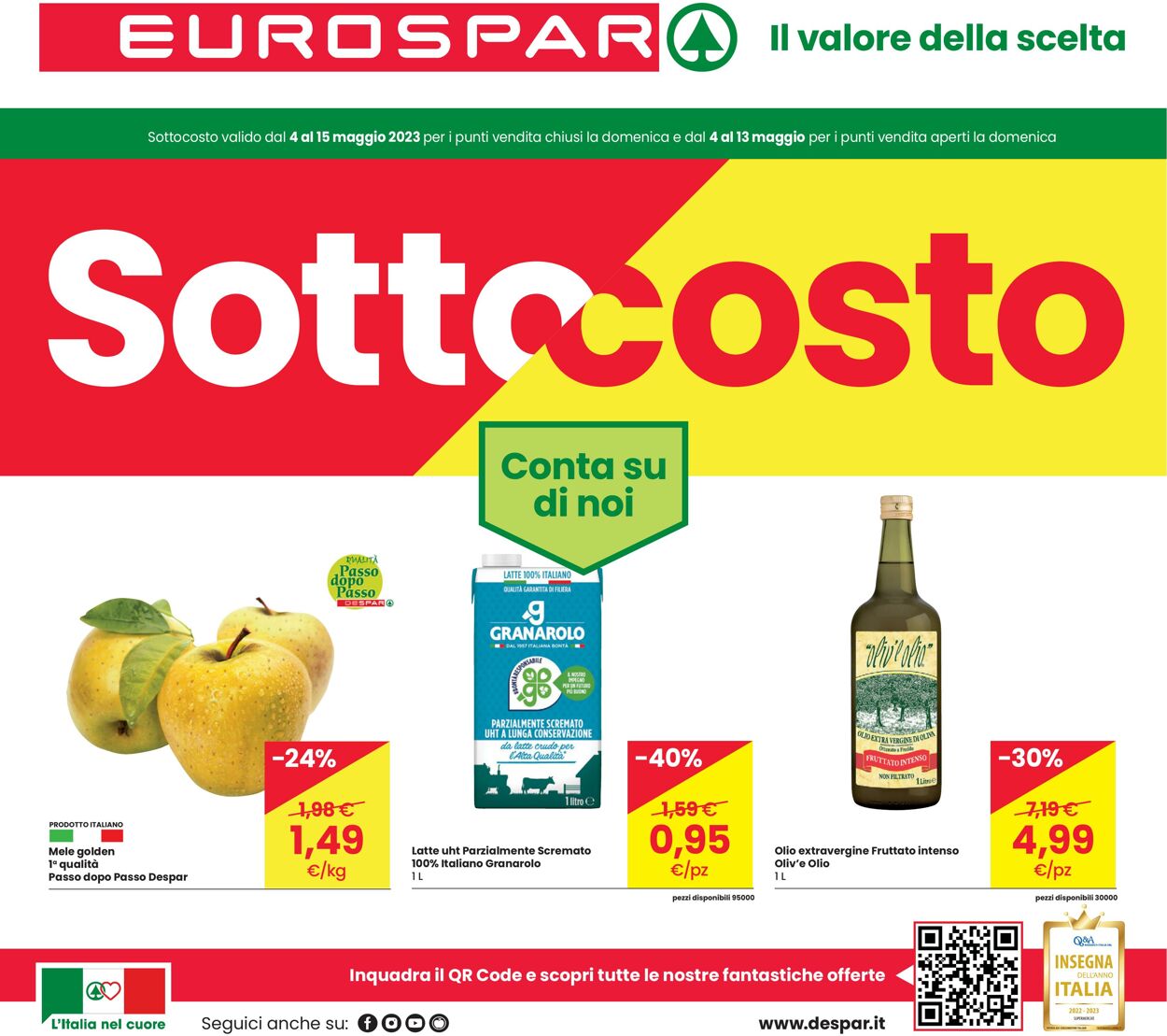 Volantino Eurospar 04.05.2023 - 17.05.2023