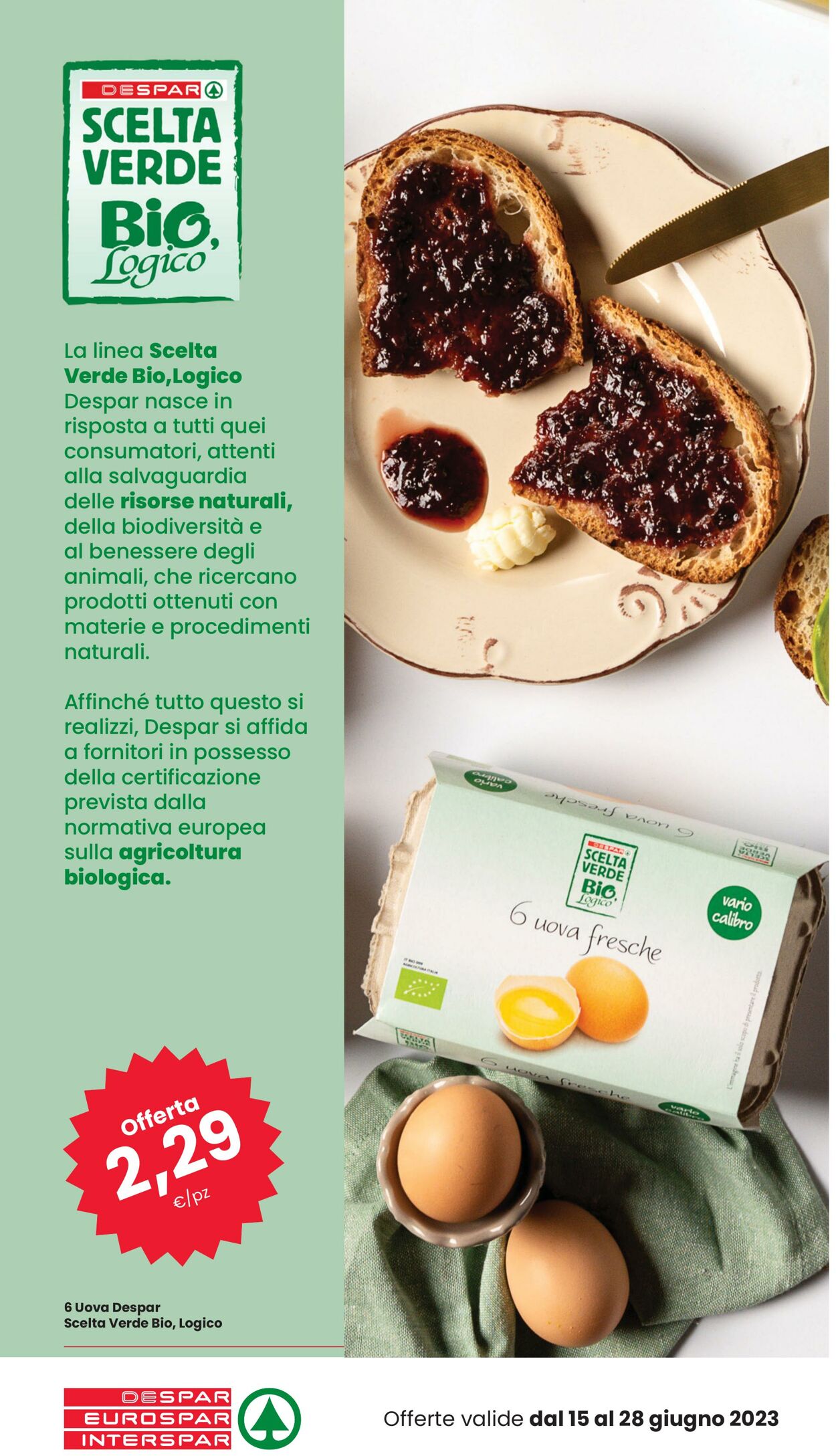 Volantino Eurospar 15.06.2023 - 28.06.2023