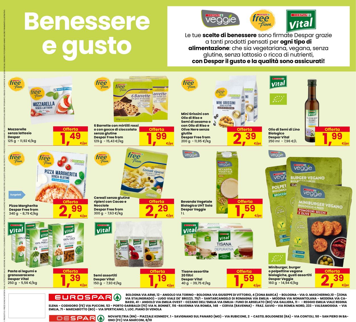 Volantino Eurospar 18.09.2025 - 01.10.2025