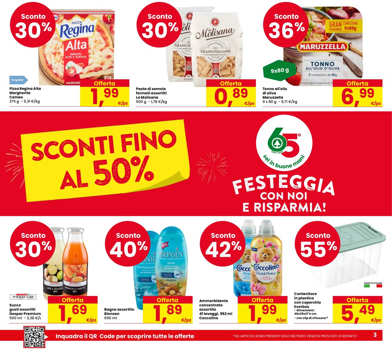 Volantino Eurospar 18.09.2025 - 01.10.2025