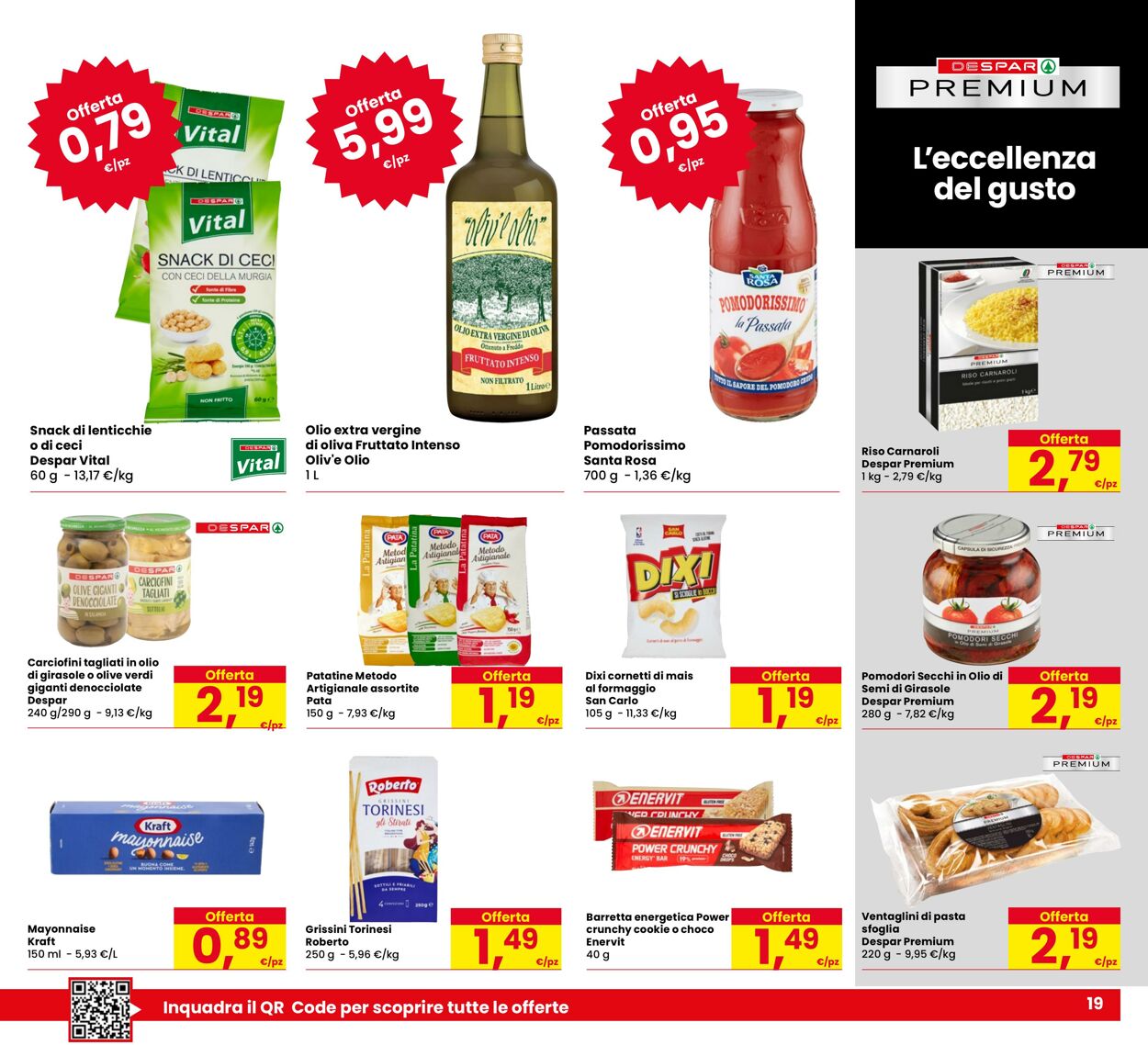 Volantino Eurospar 18.09.2025 - 01.10.2025