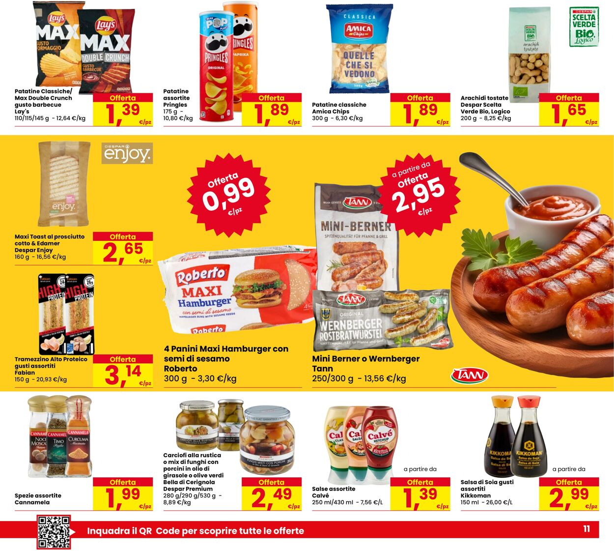 Volantino Eurospar 07.08.2025 - 20.08.2025