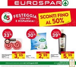 Volantino Eurospar 29.10.2025 - 02.11.2025