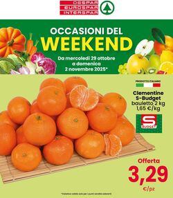 Volantino Eurospar 29.10.2025 - 02.11.2025