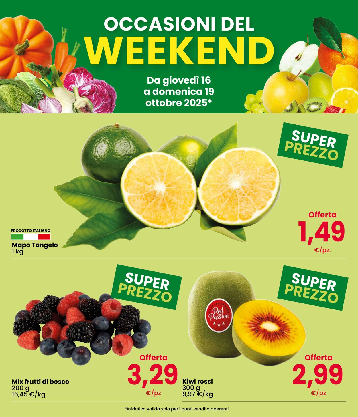 Volantino Eurospar 16.10.2025 - 19.10.2025