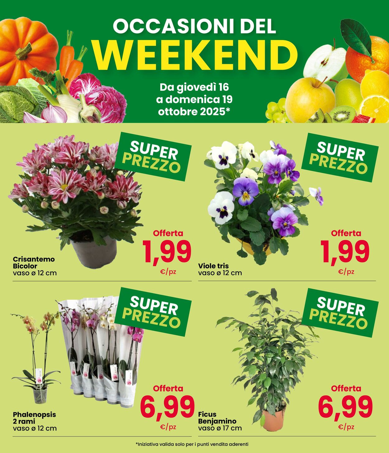 Volantino Eurospar 16.10.2025 - 19.10.2025