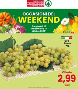 Volantino Eurospar 29.10.2025 - 02.11.2025