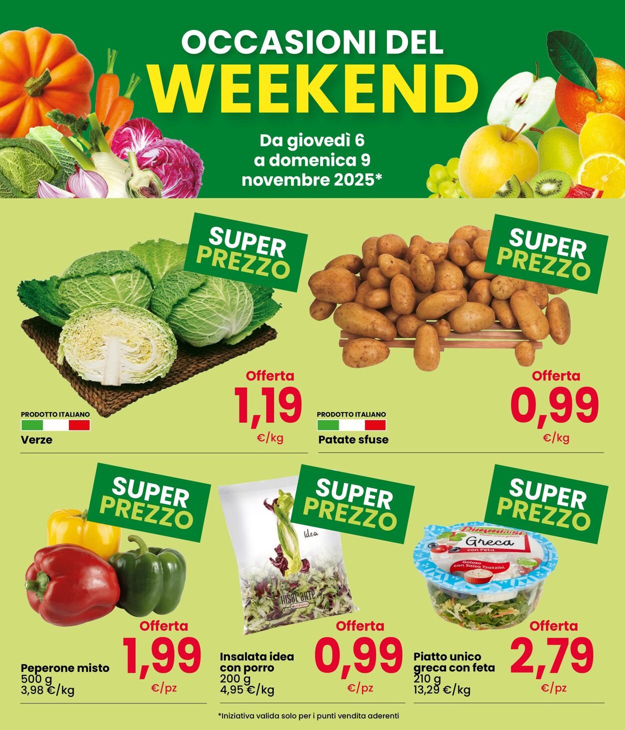Volantino Eurospar 06.11.2025 - 09.11.2025