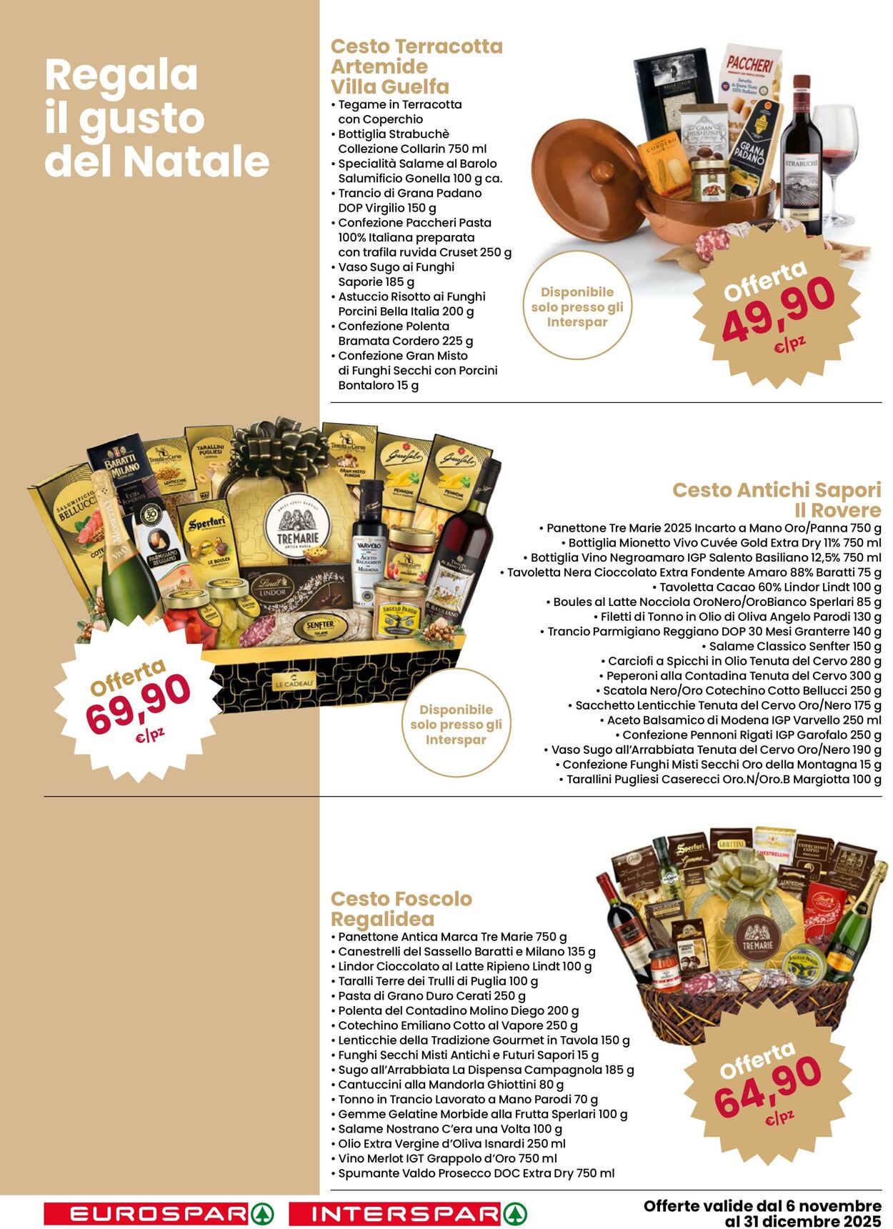 Volantino Eurospar 06.11.2025 - 31.12.2025
