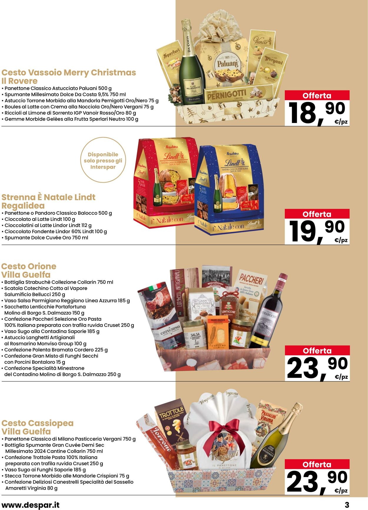 Volantino Eurospar 06.11.2025 - 31.12.2025
