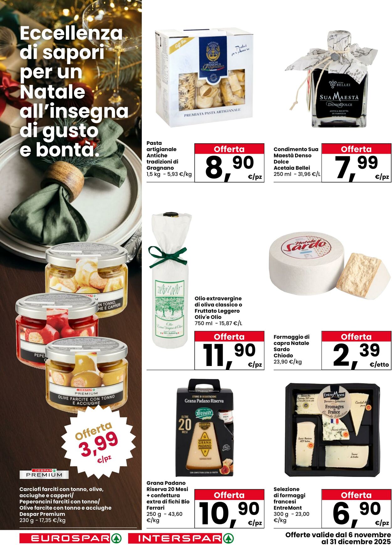 Volantino Eurospar 06.11.2025 - 31.12.2025