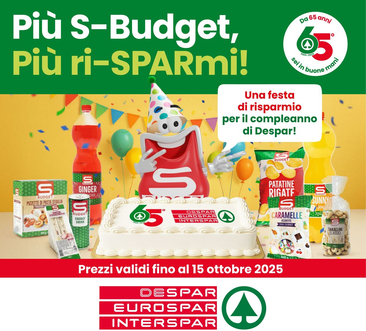 Volantino Eurospar 18.09.2025 - 15.10.2025