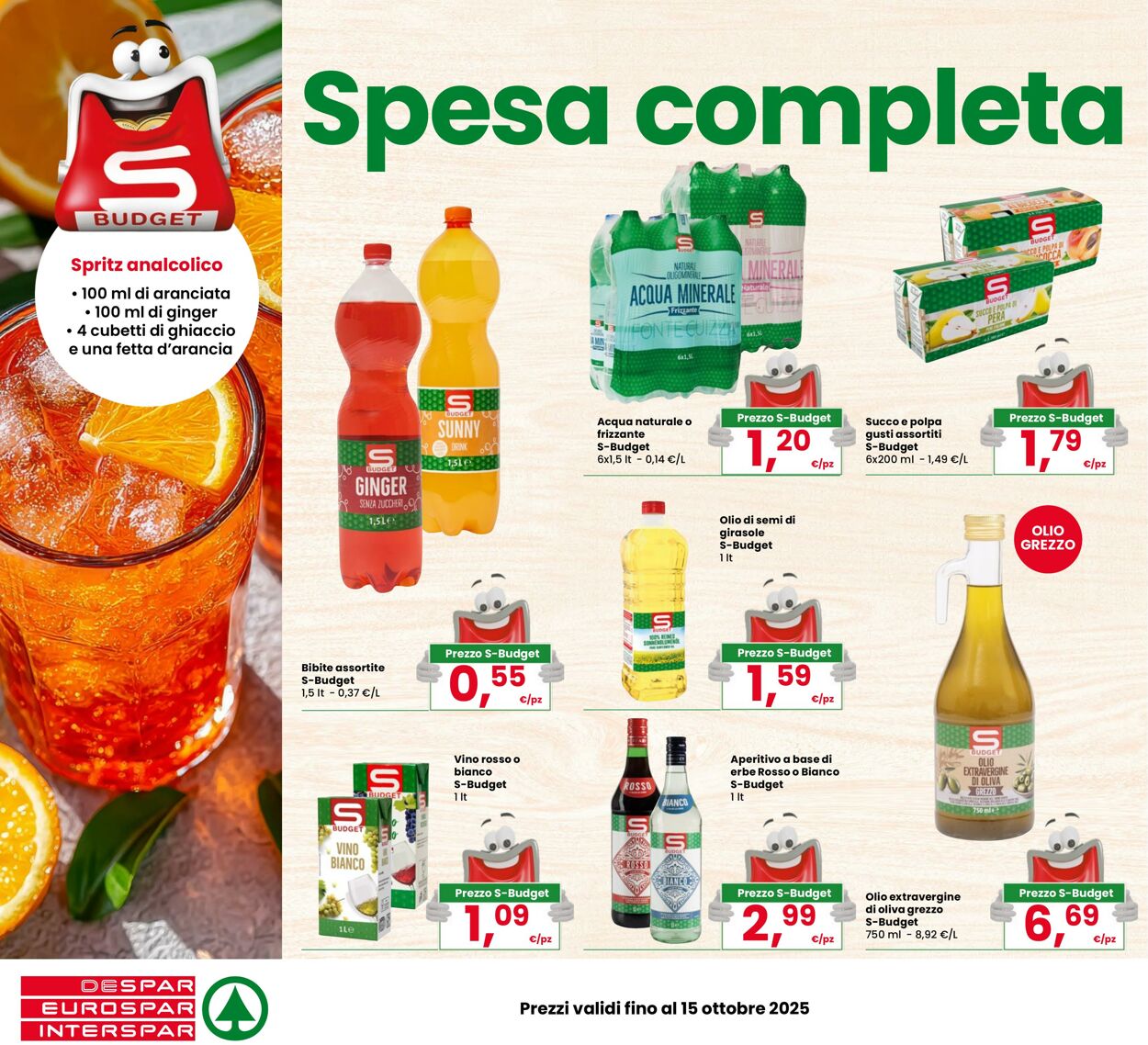 Volantino Eurospar 18.09.2025 - 15.10.2025