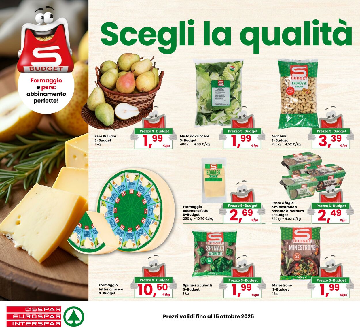 Volantino Eurospar 18.09.2025 - 15.10.2025