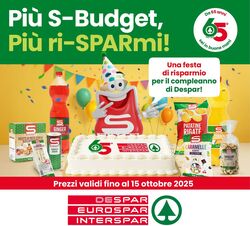 Volantino Eurospar 29.10.2025 - 02.11.2025