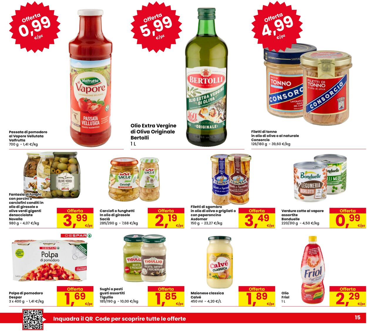 Volantino Eurospar 21.08.2025 - 03.09.2025