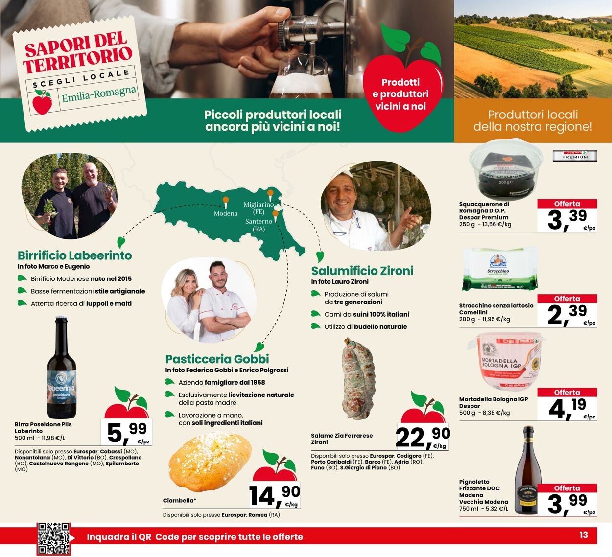 Volantino Eurospar 21.08.2025 - 03.09.2025