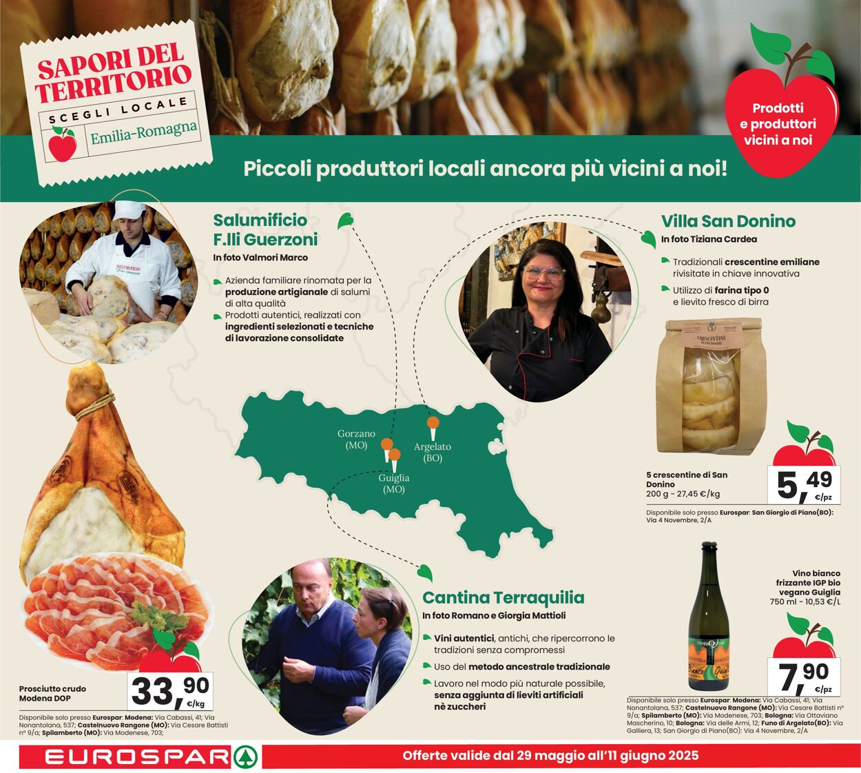 Volantino Eurospar 29.05.2025 - 11.06.2025