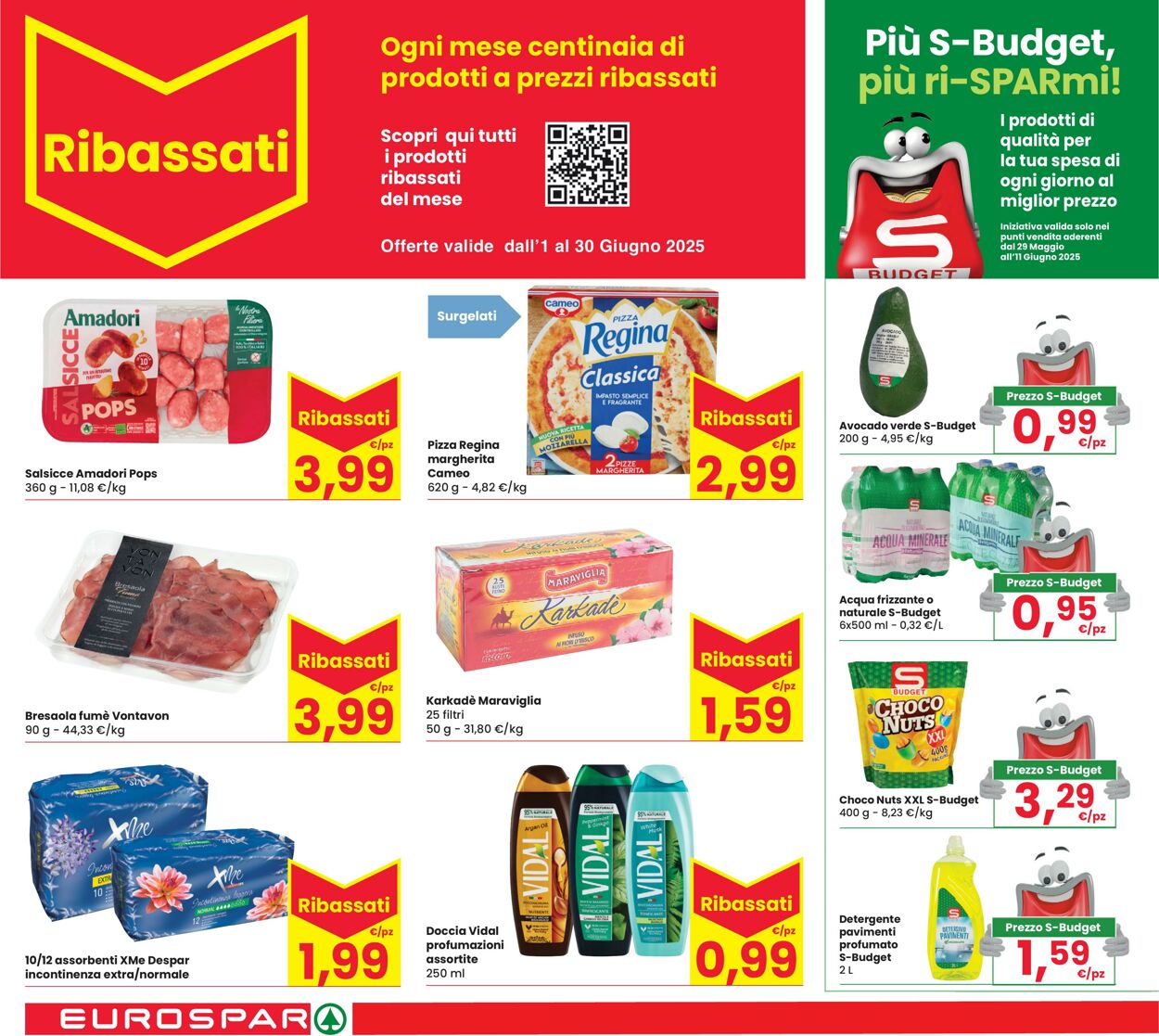 Volantino Eurospar 29.05.2025 - 11.06.2025