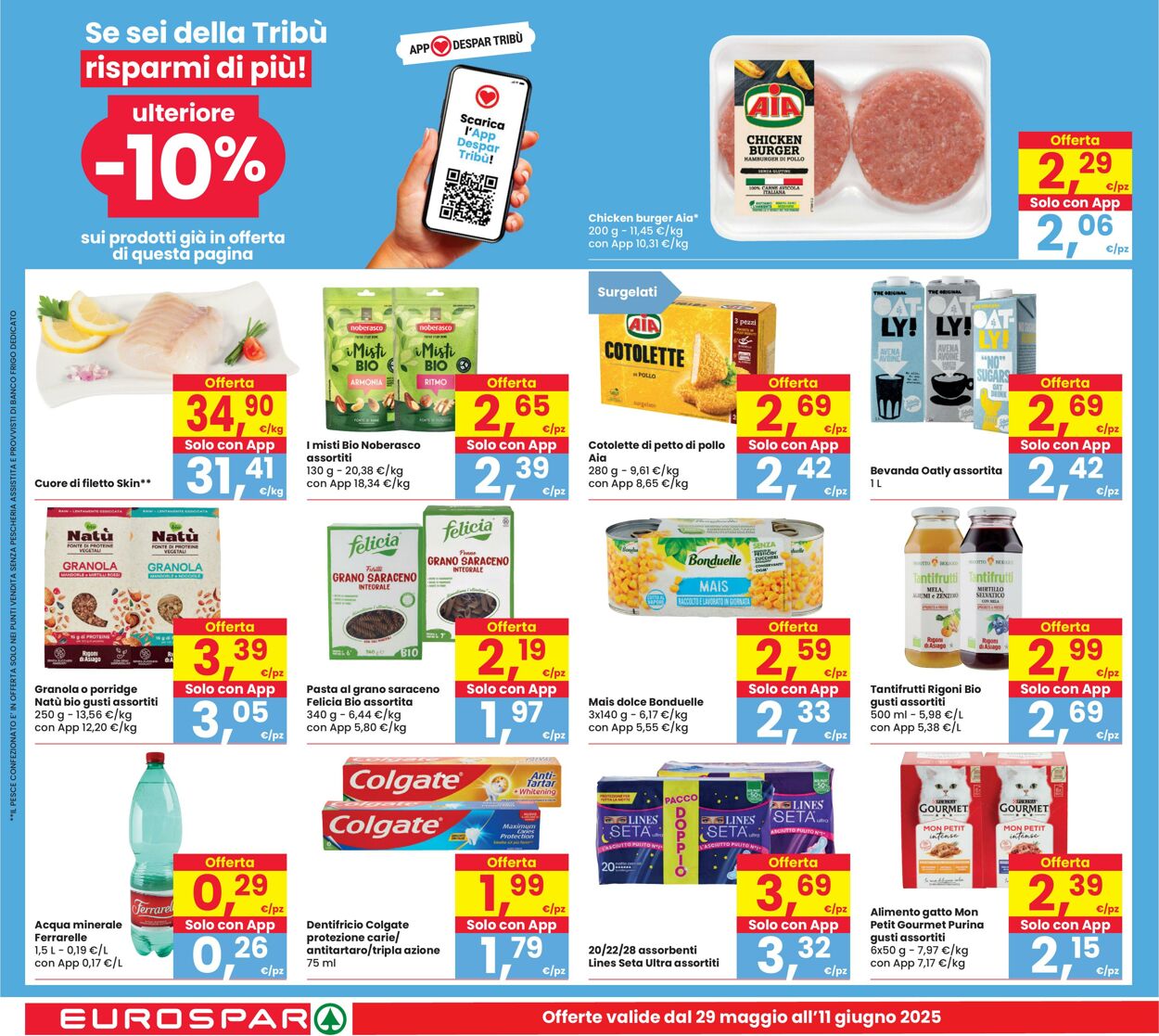 Volantino Eurospar 29.05.2025 - 11.06.2025