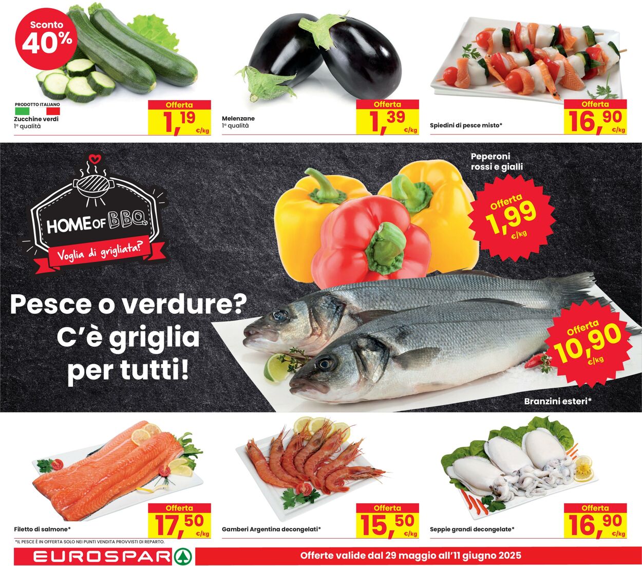 Volantino Eurospar 29.05.2025 - 11.06.2025