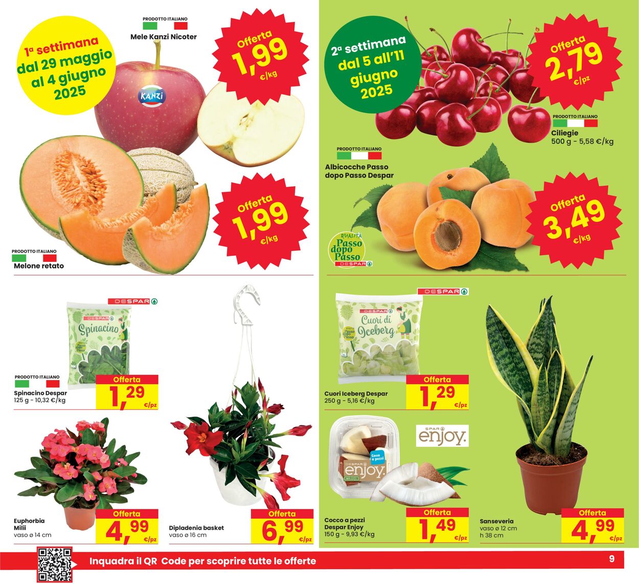 Volantino Eurospar 29.05.2025 - 11.06.2025