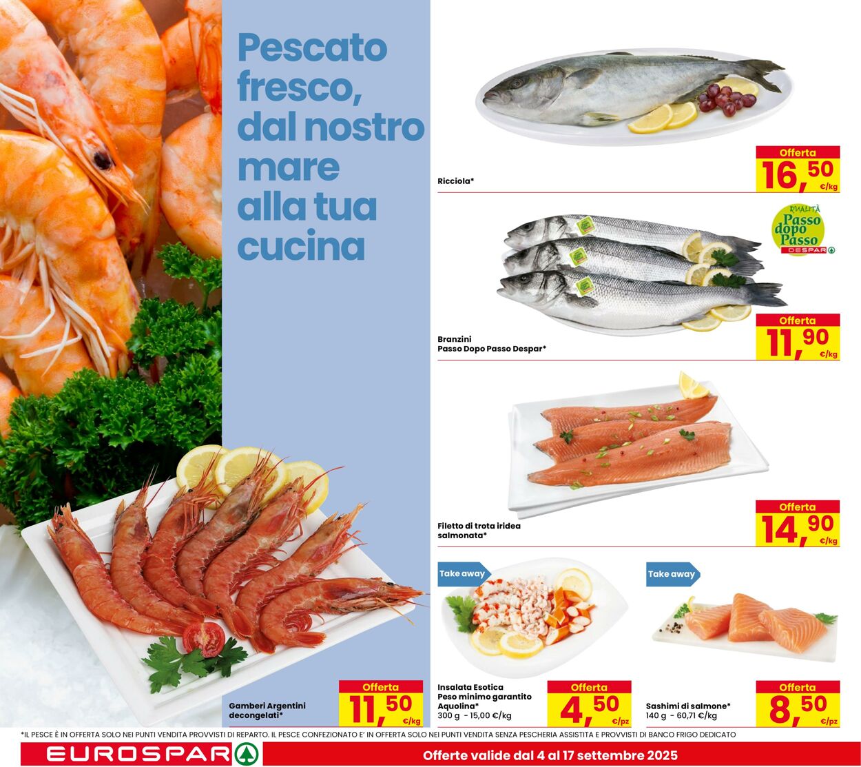 Volantino Eurospar 04.09.2025 - 17.09.2025