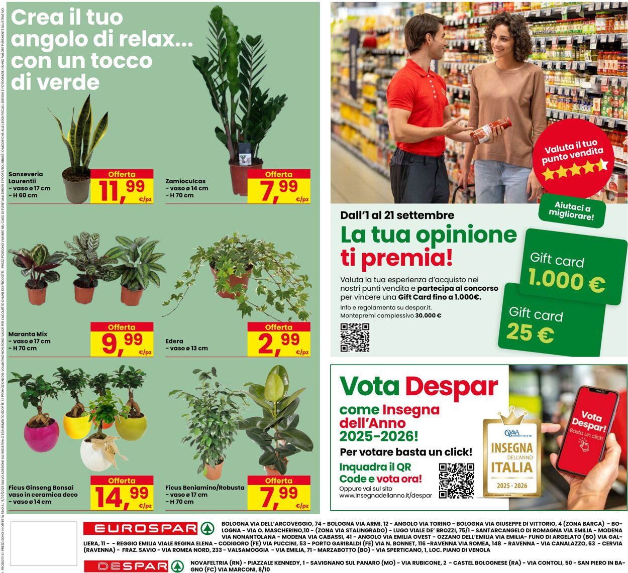 Volantino Eurospar 04.09.2025 - 17.09.2025