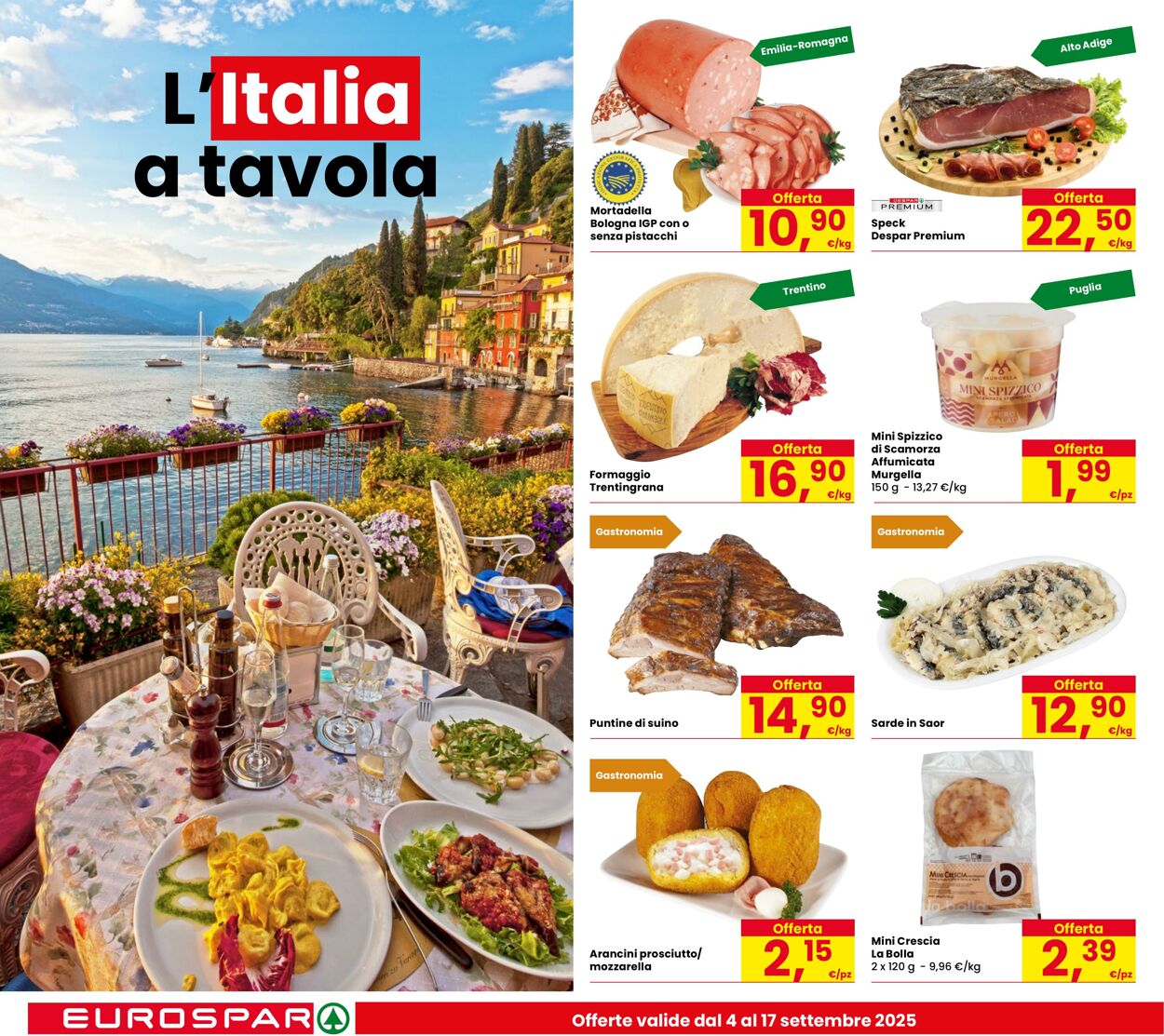 Volantino Eurospar 04.09.2025 - 17.09.2025