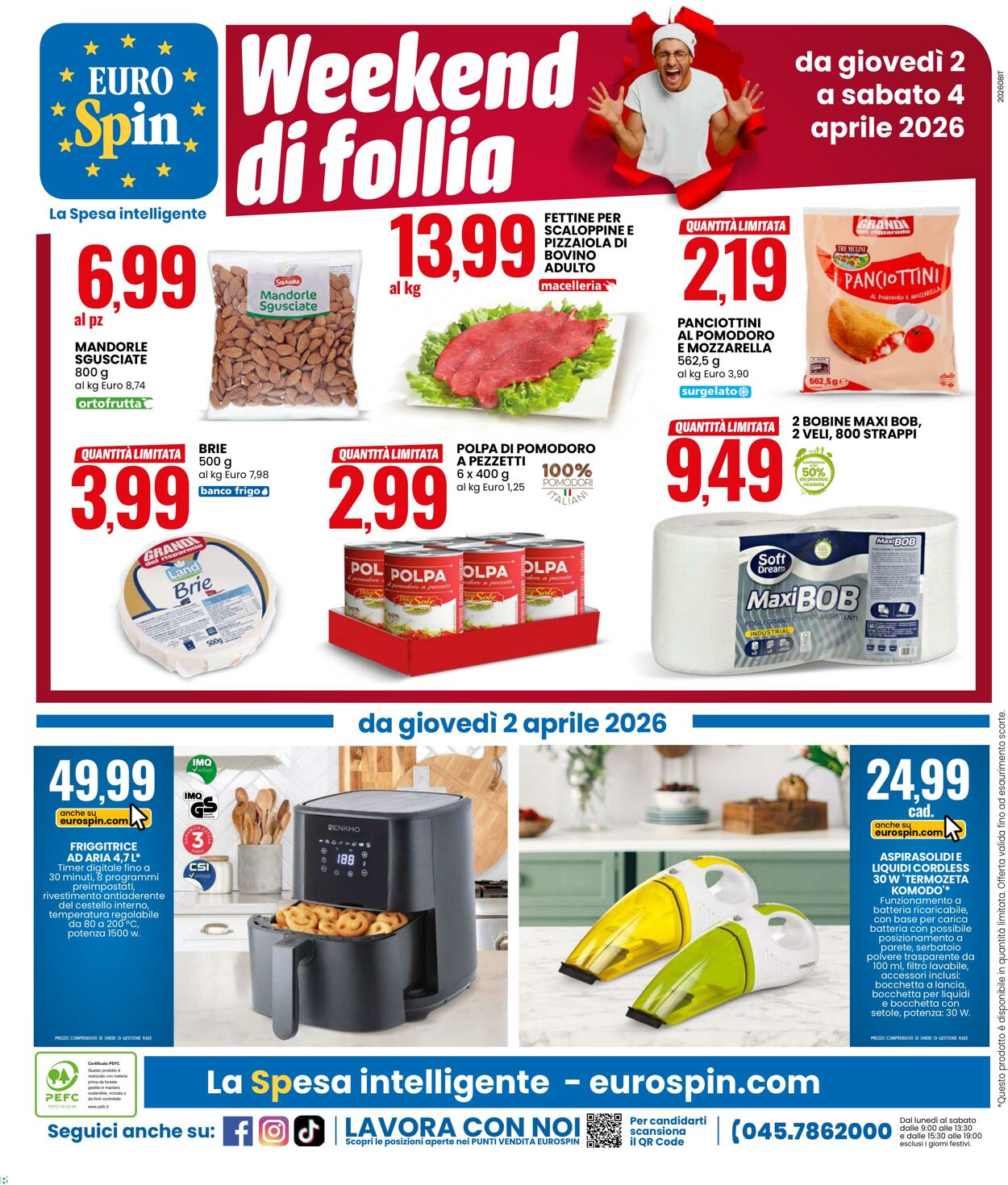 Volantino Eurospin 23.03.2026 - 04.04.2026