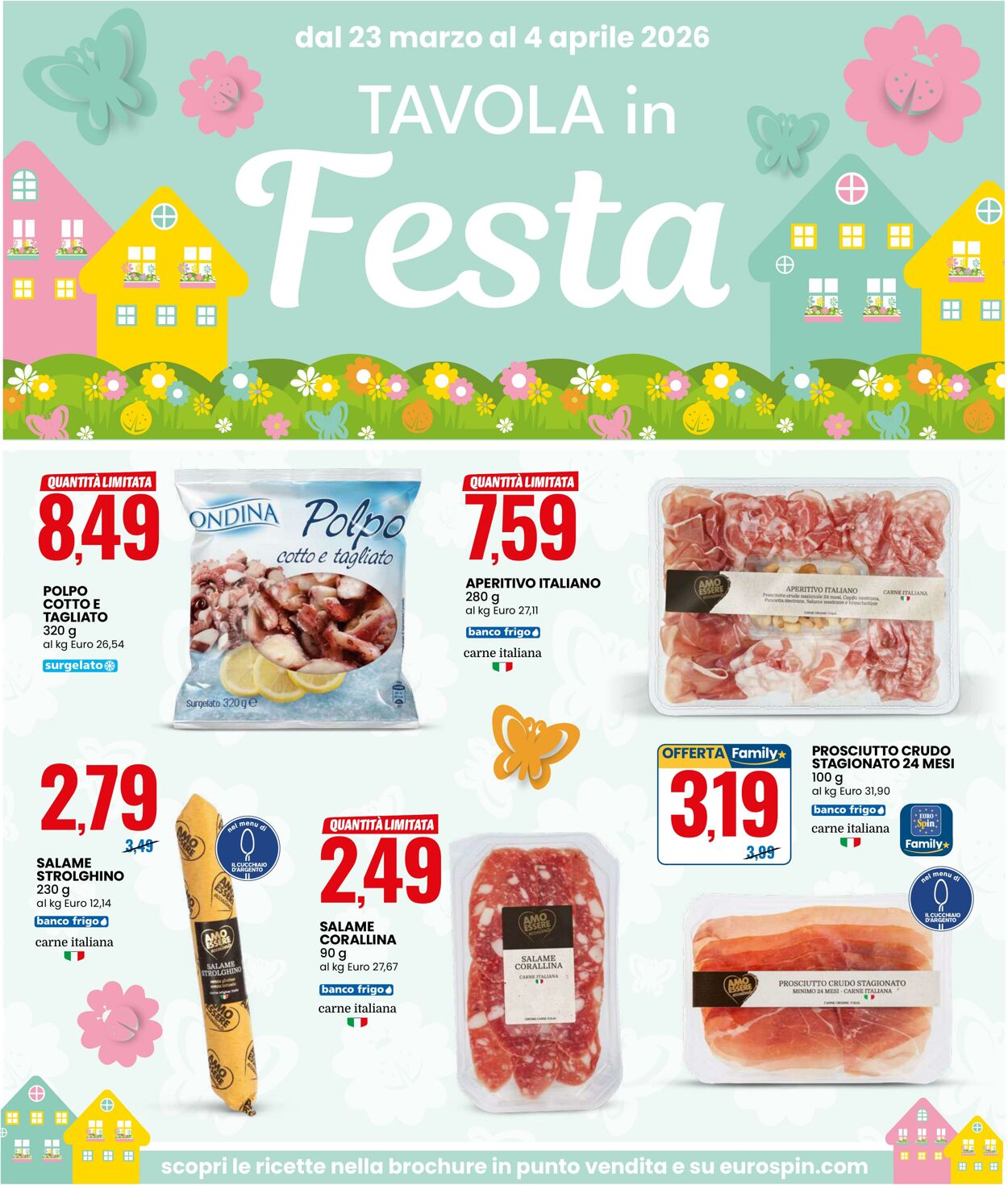 Volantino Eurospin 23.03.2026 - 04.04.2026
