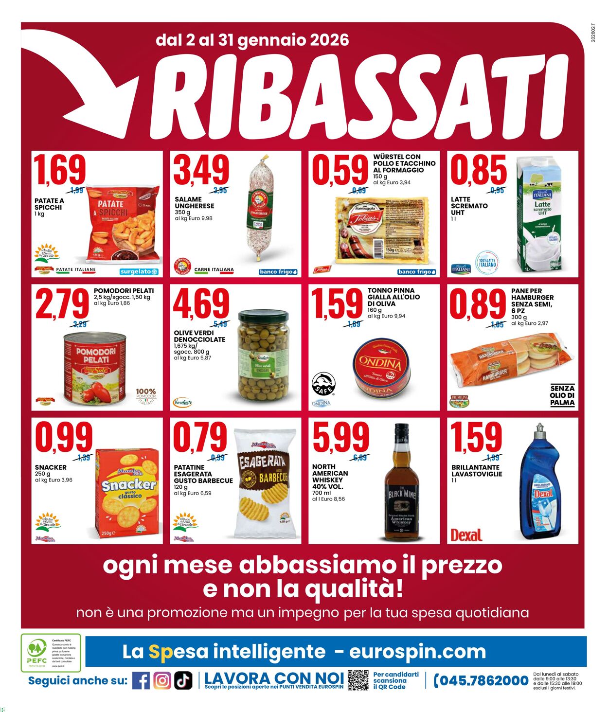 Volantino Eurospin 05.01.2026 - 12.01.2026