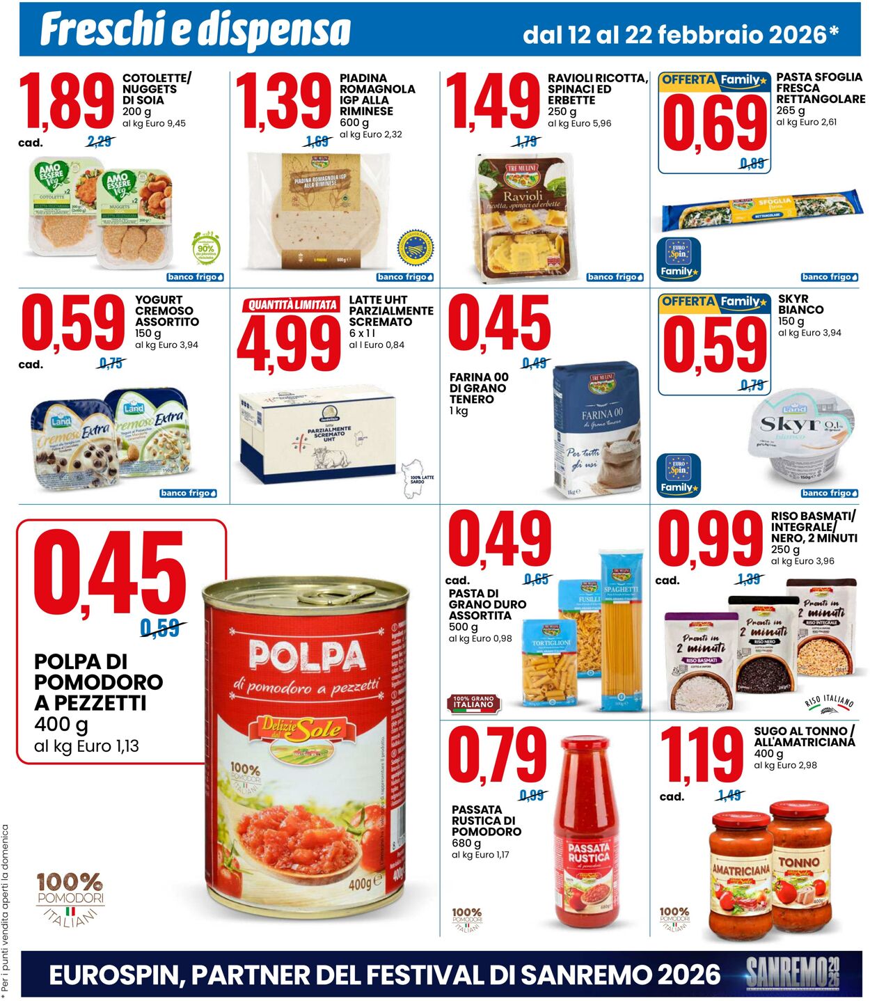 Volantino Eurospin 12.02.2026 - 22.02.2026
