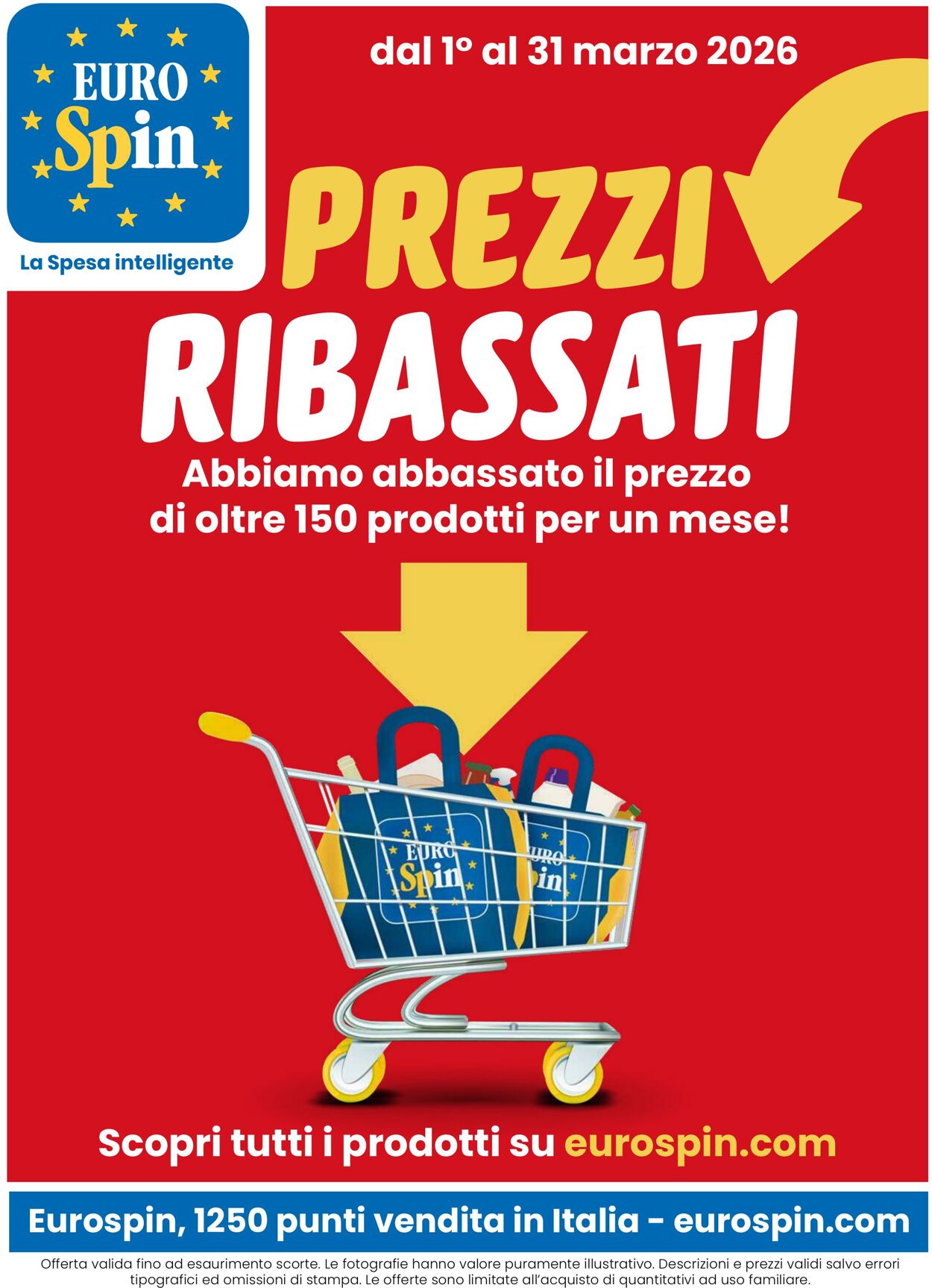 Volantino Eurospin 01.03.2026 - 31.03.2026